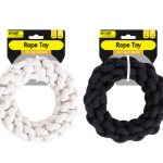 Knotted Rope Ring Dog Toy