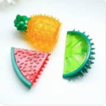 Summer Cooling Fruit Rubber Dog Toy