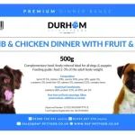 DAF Premium Lamb and Chicken With Fruit and Veg 500g